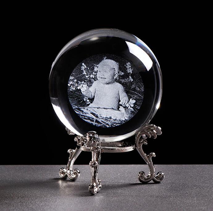 Premium Custom Glass Ball Crystal Decoration - Home Crystal Ball Ornament