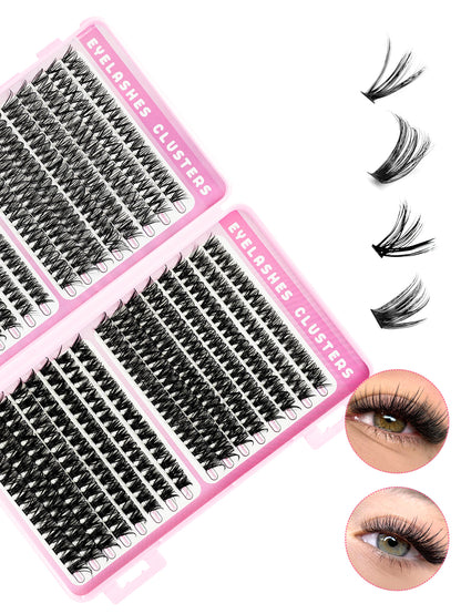 3D False Eyelashes, Multi-layered, Realistic, Soft And Comfortable, Natural Nude Makeup - DropOnline.co