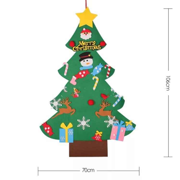 Felt Cloth to Decorate Christmas Tree - DIY Tree Decoration Kit - DropOnline.co