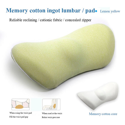 Lumbar Support Pillow For Side Sleepers Pregnancy Relieve Hip Coccyx Sciatica Pain Machine Chair Back Cushion Waist Car Seat - DropOnline.co