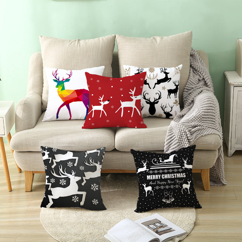 Bedding Car Mount Cushion Cover - Versatile Decorative Pillow Case for Home and Vehicle