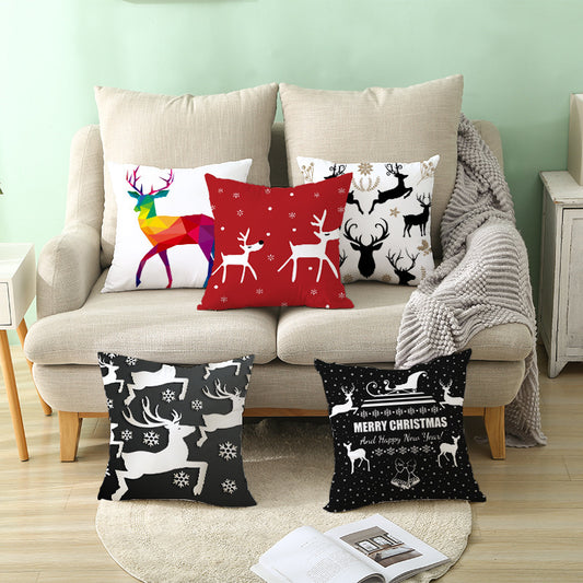 Bedding Car Mount Cushion Cover - Versatile Decorative Pillow Case for Home and Vehicle