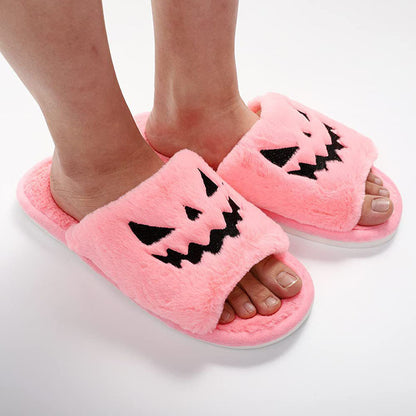Halloween Shoes Winter Cute Warm Home Slippers Women - DropOnline.co