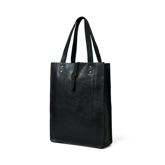 Sac fourre-tout en cuir Élégance d'ébène
