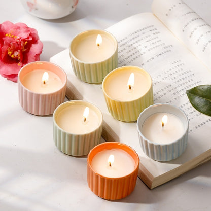 Indoor Durable Aromatherapy Soy Candles Bedroom