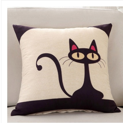 Square back cushion head cushion set square pillow cartoonpillow core pillow car small animal sofa