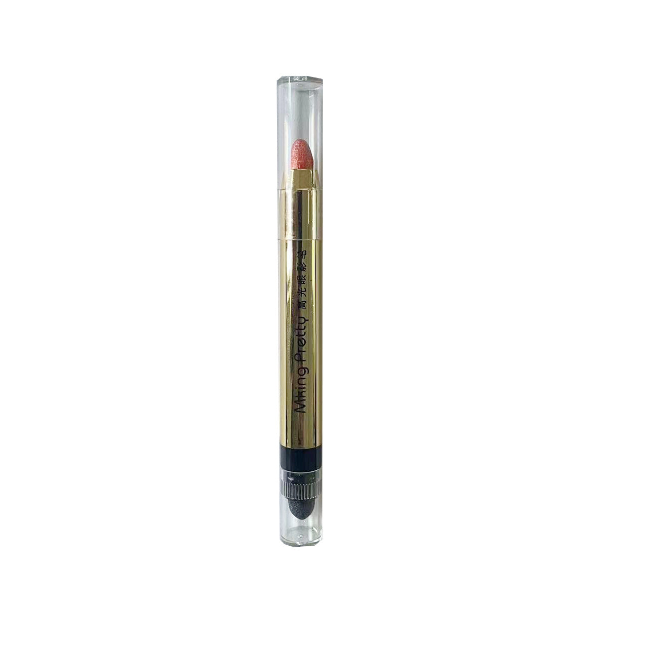 Dual-Ended Eyeshadow Stick - High-Gloss Shimmer Contour & Highlight Stick 6 Shades