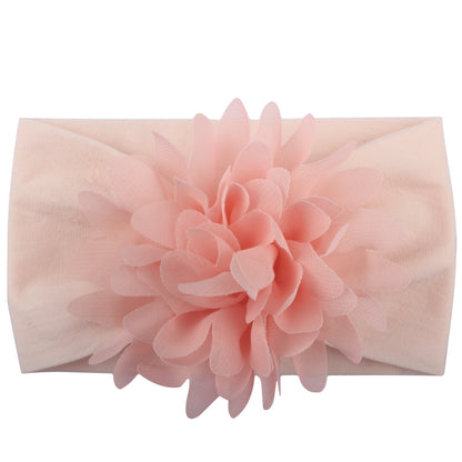 Chiffon Flower Baby Headband - Cute Princess Hair Accessories for Infant Girls - DropOnline.co