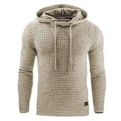 Men's Classic Hooded Sweater - Comfortable Pullover Hoodie