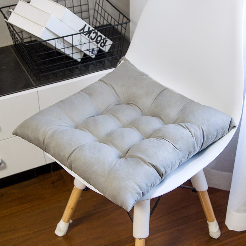 Solid Color Padded Cushion Chair Cushion Office Chair Cushion