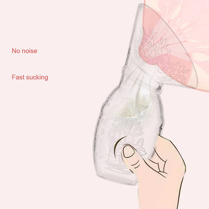 Silicone Breast Milk Collector - Manual Breast Pump & Milk Saver for Nursing Moms - DropOnline.co