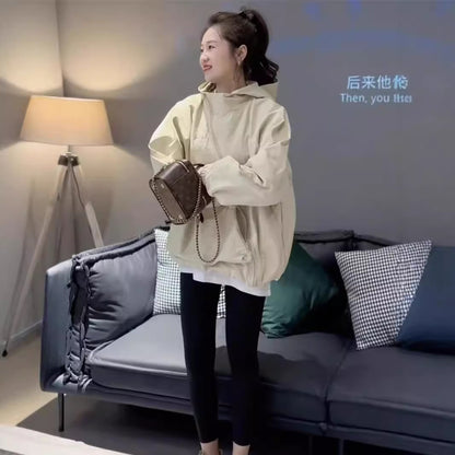 Women's Thin Breathable Outdoor Jacket - Classic Style Windbreaker - DropOnline.co