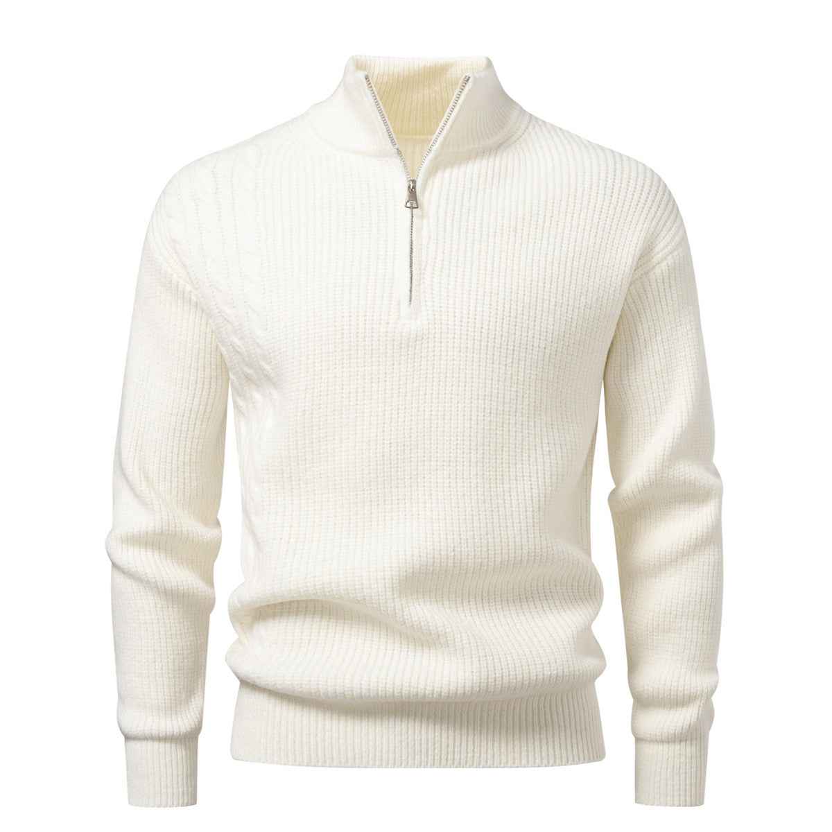Autumn And Winter Men's Half-zip Pullover Sweater