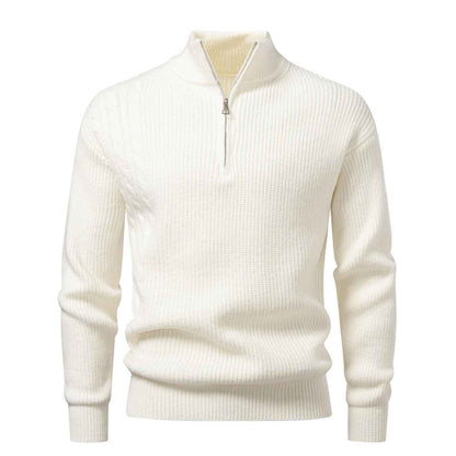 Autumn And Winter Men's Half-zip Pullover Sweater