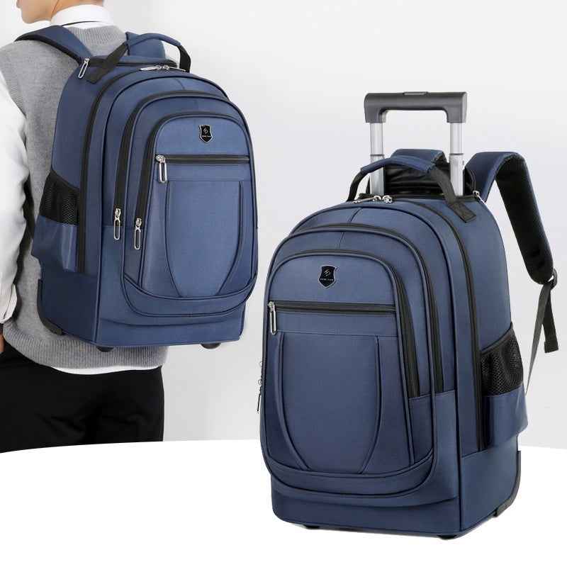 Large Capacity Drawbar Oxford Cloth Backpack