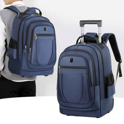 Large Capacity Drawbar Oxford Cloth Backpack