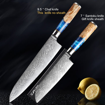 Kitchen Knife Set Chef's Knife Meat Chopping Knife - DropOnline.co