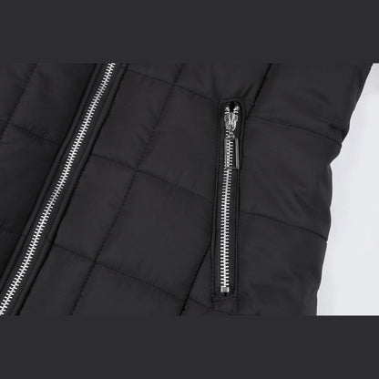 Hooded long-sleeved warm and velvet cotton jacket - DropOnline.co