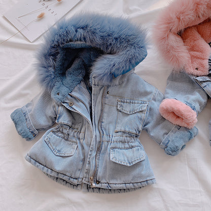 Girl denim coat - DropOnline.co