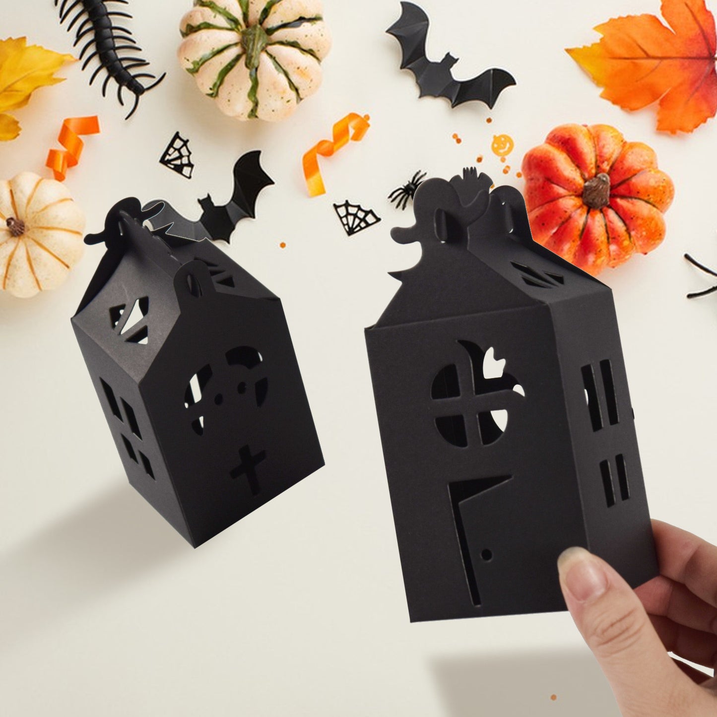Halloween Candy Boxes - 20 Pcs Decorative Treat Containers