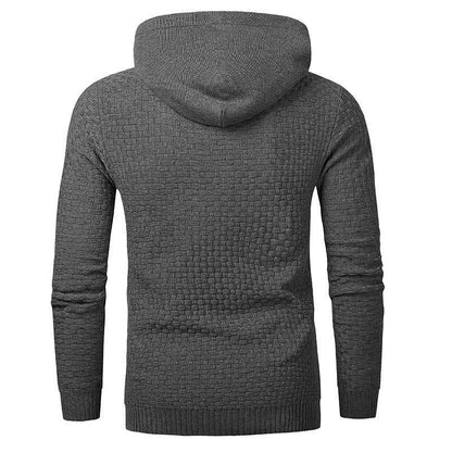 Men's Classic Hooded Sweater - Comfortable Pullover Hoodie