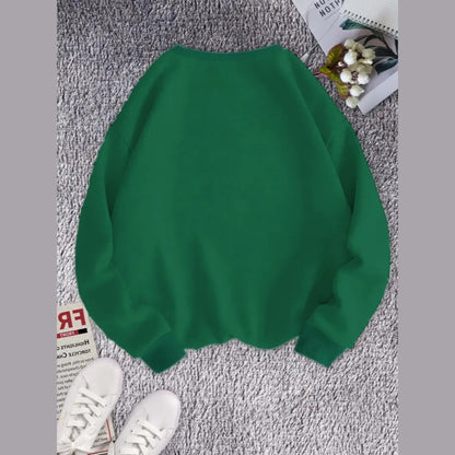 2025 New Women's Comfortable Green Tiger Bubble Gum Pattern Sports Shirt, Long Sleeve Hoodie, Perfect Choice For Autumn And Winter Fashion Women's Clothing - DropOnline.co