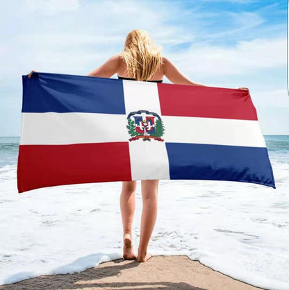 Striped Nordic INS wind beach towel