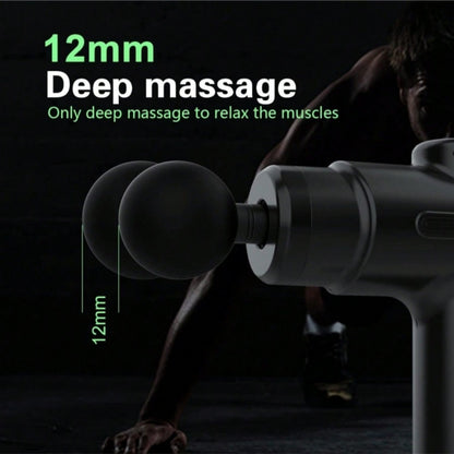 Massage Gun Deep Tissue Percussion Massager For Athletes,Handheld Body Back Muscle Massager Gun With 8 Massage Heads - DropOnline.co