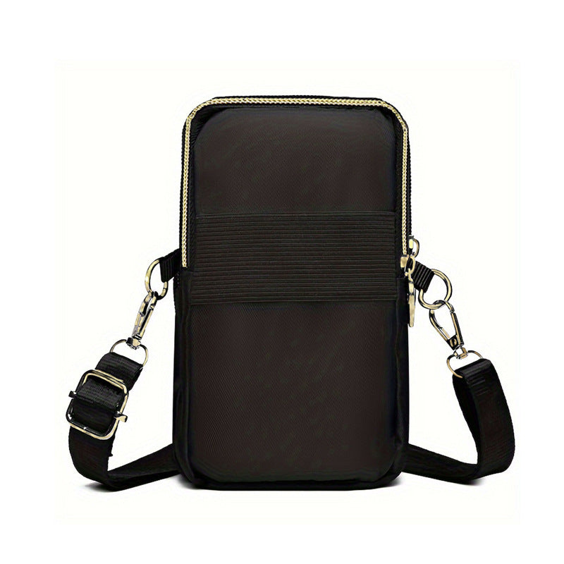 Halloween Pumpkin Phone Bag - Cute Mini Crossbody Wallet for Women