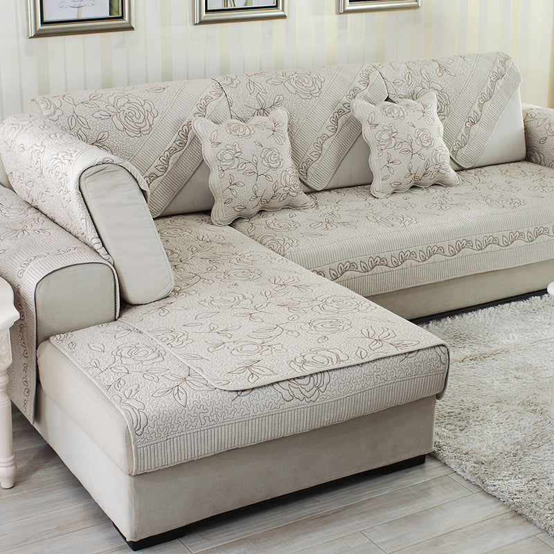 European style washed cotton sofa cushion