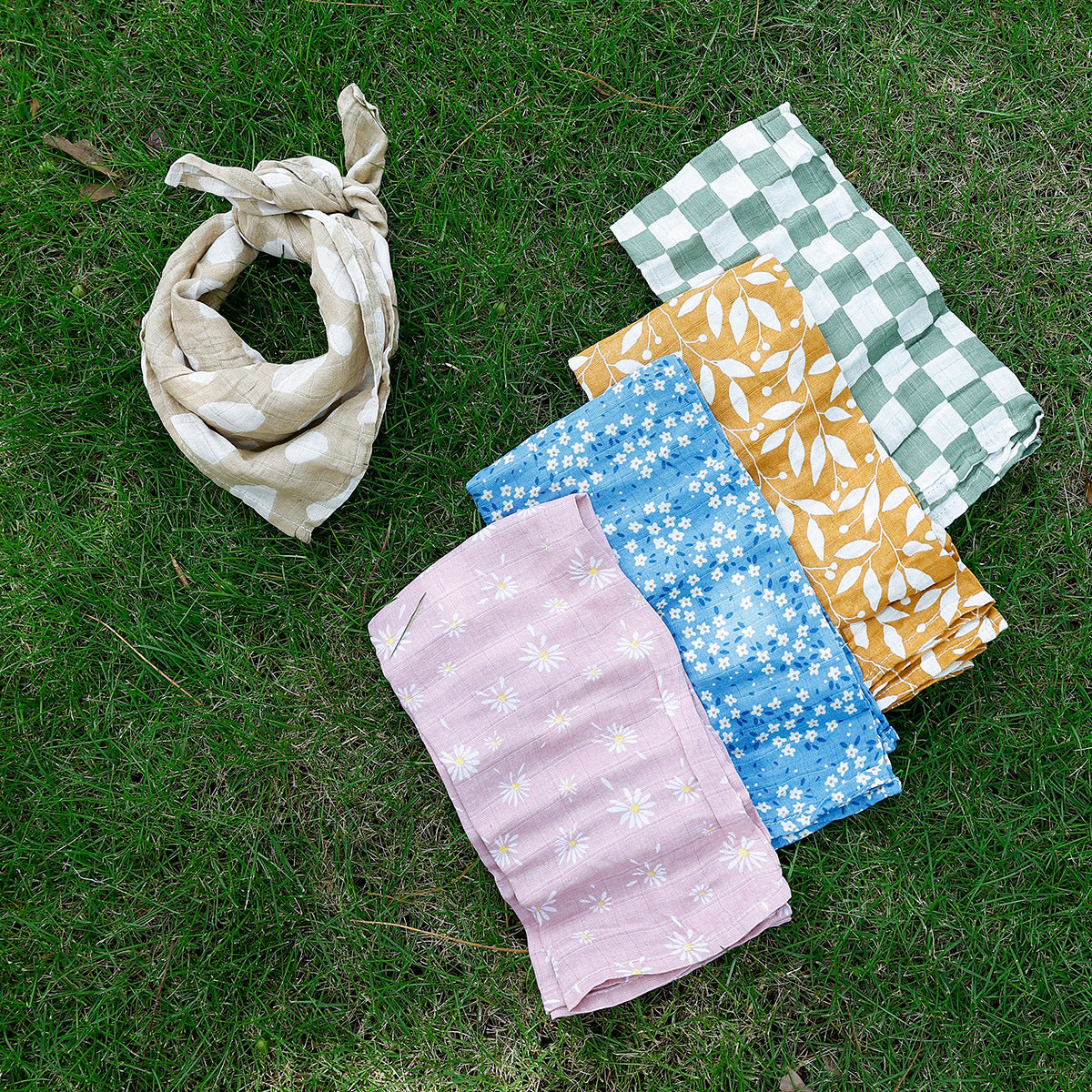 Kangobaby Baby Cotton Gauze Saliva Towel