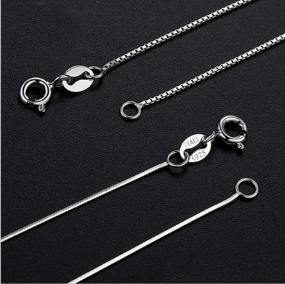 S925 sterling silver necklace - DropOnline.co