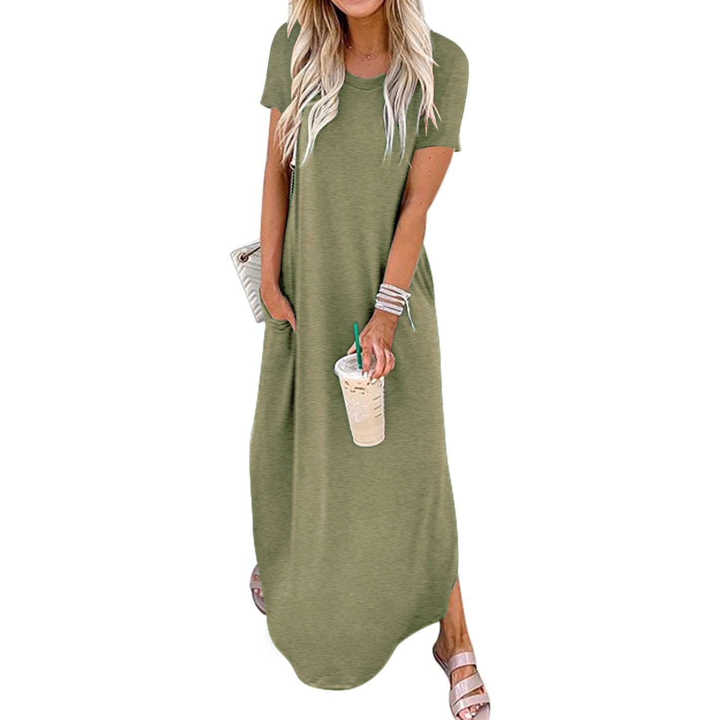 Casual Sleeveless Long Dress
