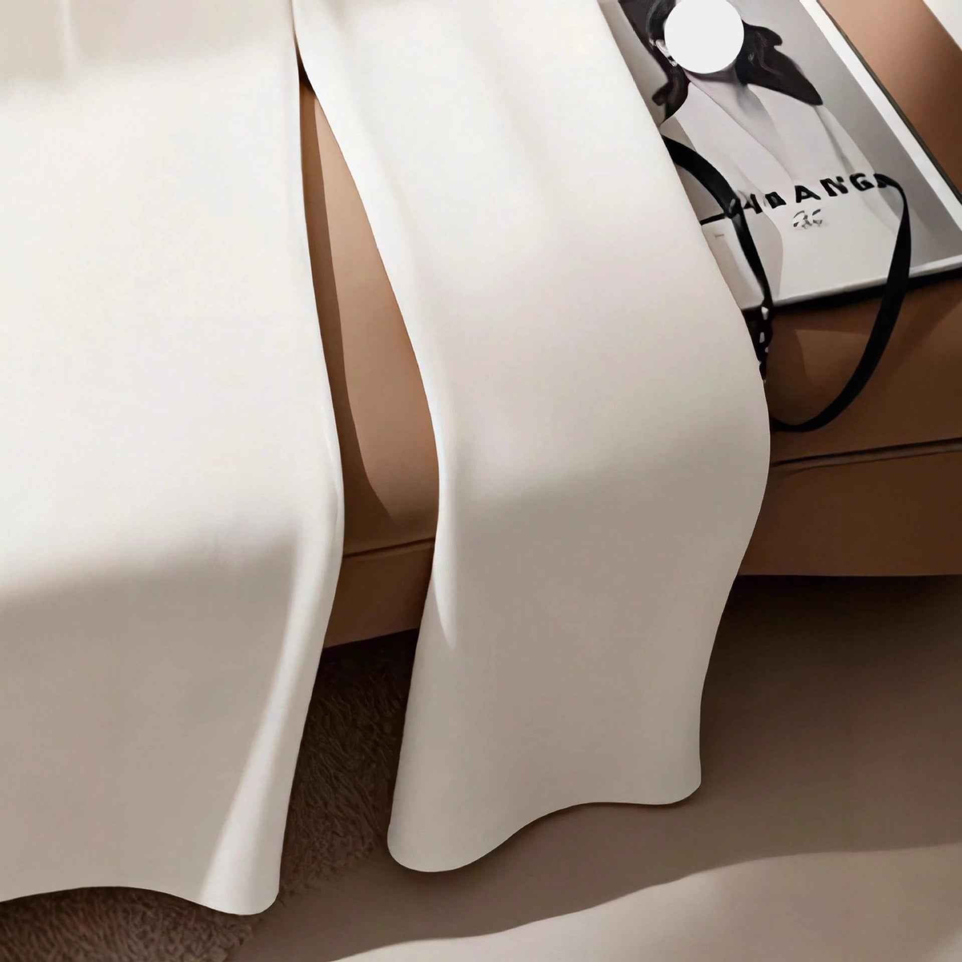 Loose Drooping High-grade Narrow Women's Wide-leg Pants