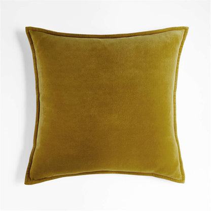 Throw Pillow Cover with 450g Insert, dark-grey, velvet, 20X20, Decorative Cushion – Fancy & Stacy