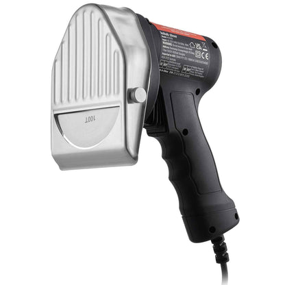 Electric Shawarma Knife, 80W Professional Turkish Kebab Knife, Commercial Stainless Steel Gyro Cutter, Doner Kebab Meat Slicer With 2 Blades, Φ4'/100mm Blade Diameter, 0-8mm Adjustable Thickness