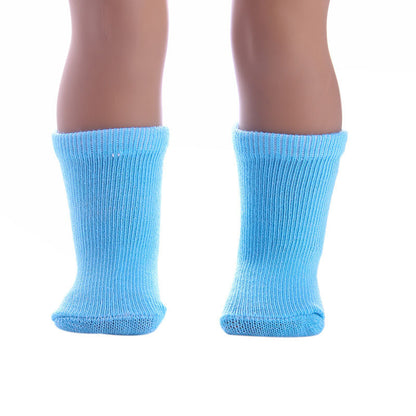 American Girl Doll 18 Inch Solid Color Stockings - DropOnline.co