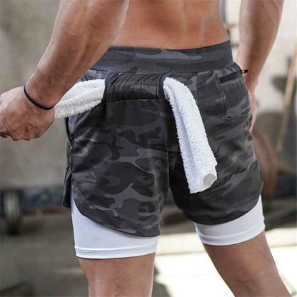 Men's Pocket Compression Shorts - Athletic Performance Shorts