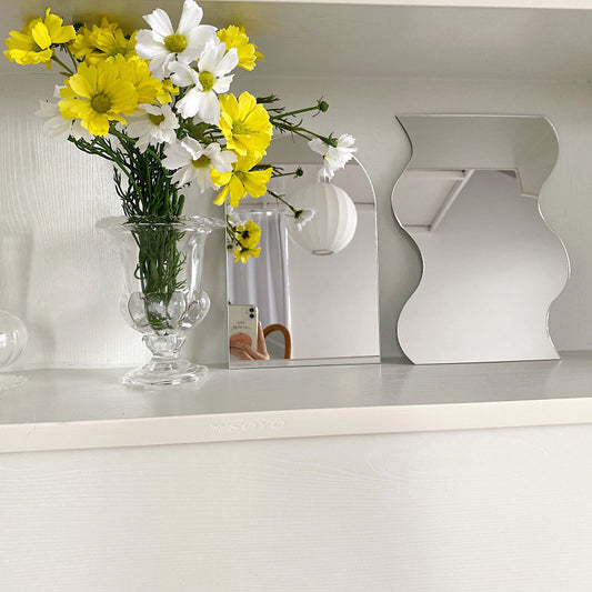 Premium Acrylic Makeup Mirror - Desktop Decoration Home Accessories