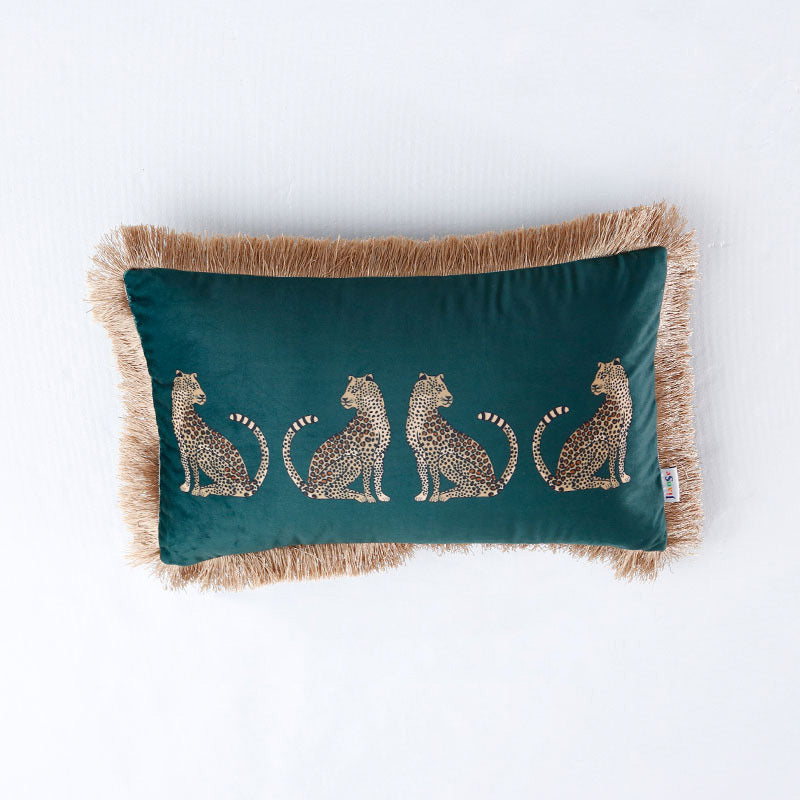 Digital Printing Tassel Sofa Cushion Cover