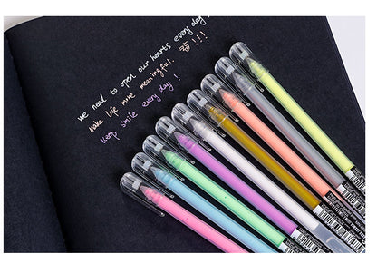 Highlighter Pen Set Flashing Pen Cute Korean Style Highlight Pen Color Gel Pen - DropOnline.co