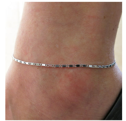 All-Match Fresh and Popular Simple Beach Chain Anklet - DropOnline.co