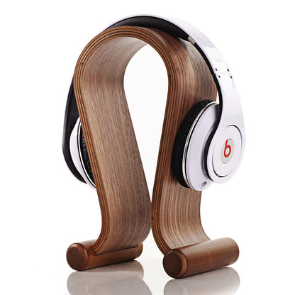 Solid Wood Earphone Rack Creative Earphone Display Rack Headphone Rack - DropOnline.co