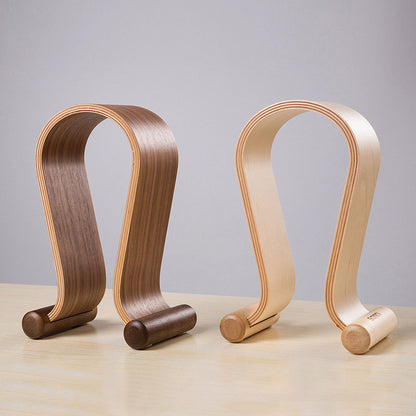 Solid Wood Earphone Rack Creative Earphone Display Rack Headphone Rack - DropOnline.co