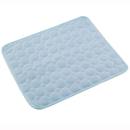 Pet Dog Cat Ice Silk Cold Nest Pad For Cooling In Summer - DropOnline.co