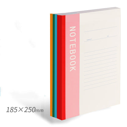 Notebook Simple College Students Use Notebook B5 Thickened A5 Diary Homework Exercise Book A4 Super Thick Business Work Record Office Supplies Stationery Soft Copy Wholesale - DropOnline.co