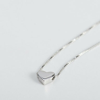 Fashion Simple Heart-shaped Clavicle Chain - DropOnline.co