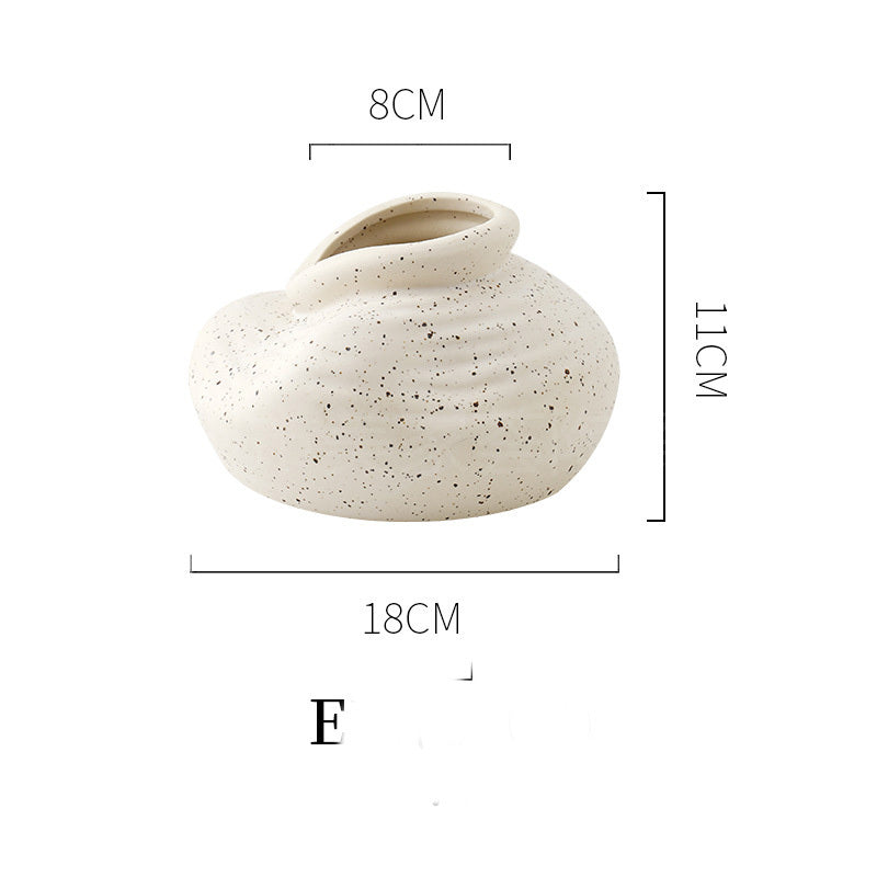 Home Fashion Simple Ceramic Vase Decoration