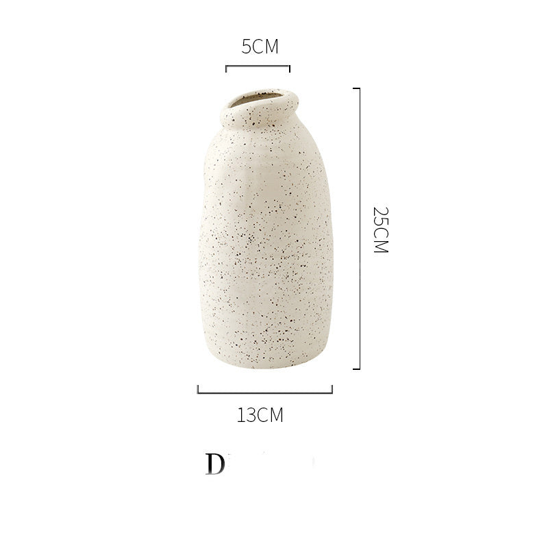 Home Fashion Simple Ceramic Vase Decoration