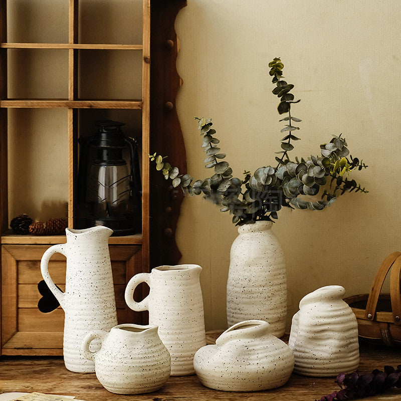 Home Fashion Simple Ceramic Vase Decoration